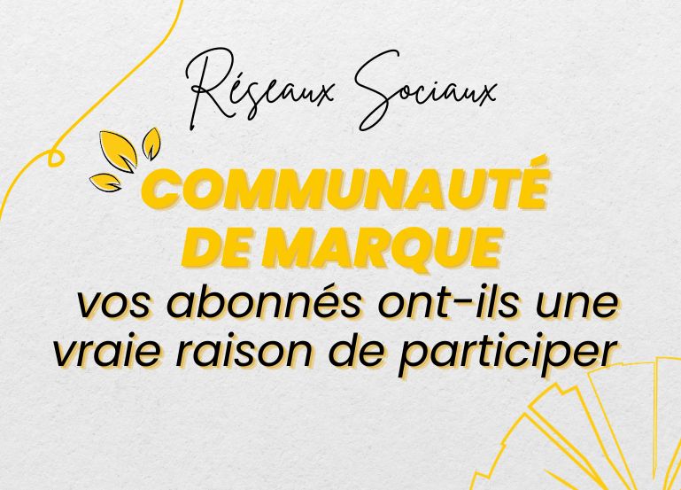 Illustration sur la création d’une communauté de marque active sur les réseaux sociaux