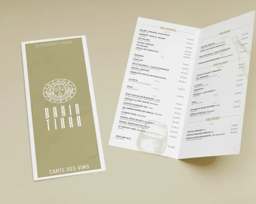 Carte Bahia Tikka