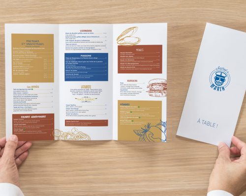 Carte restaurant